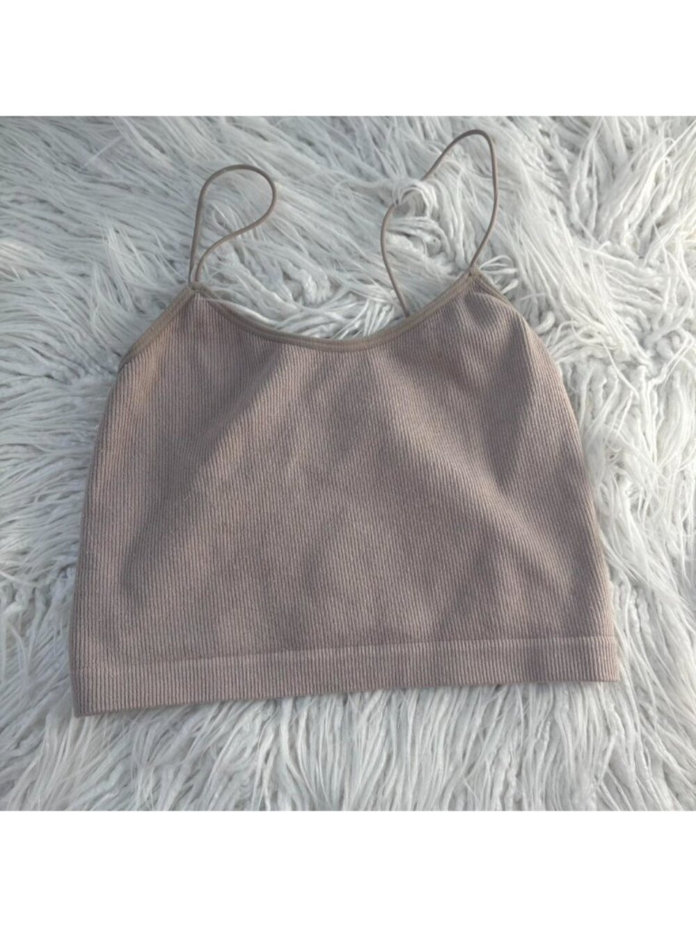 Grey ribbed tank top #croptop #summerOriginal...